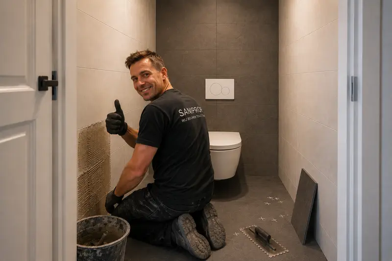 Badkamer tegelwerk